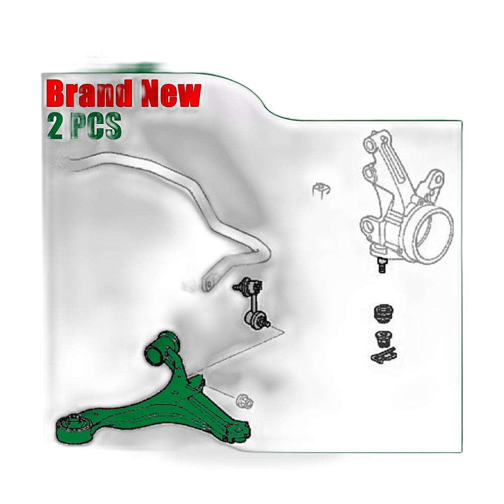 Front Lower Left Right Control Arms Suitable for Honda CR-V RD4 RD7 2001-2006 - ZT2