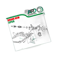 Front Lower Left Right Control Arm Ball Joint Set Suitable for Holden Barina TM - BD2