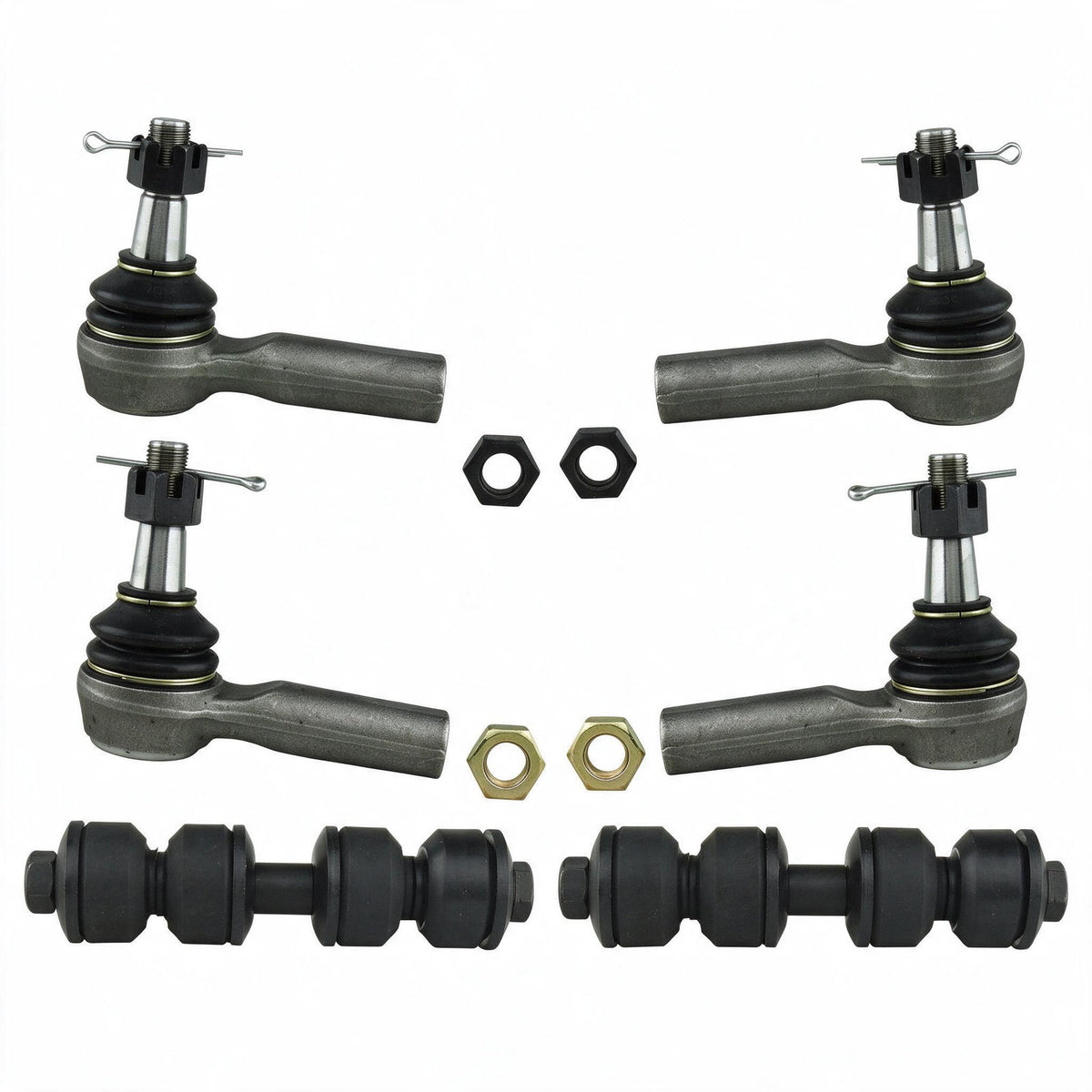 Tie Rod End Sway Bar Link Kit Suitable for Nissan Navara D22 4WD 1998-2004 - BD1