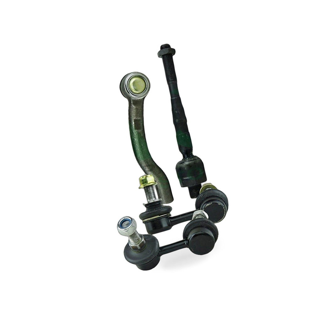 Inner Outer Tie Rod End Sway Bar Link Kit Suitable for Nissan Navara D40 - BD2