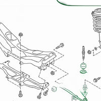 Front Lower Left Right Control Arms Suitable for Subaru Outback BP BL 2003-2009 - XQ1