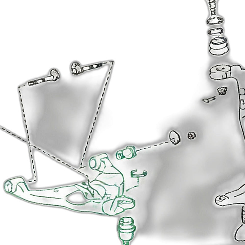 Front Lower Left Right Control Arm Suitable for Toyota Hilux GUN125R GUN126R - XQ1