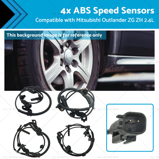 {{ 4670A576 4x ABS Speed Sensors Suitable for Mitsubishi Outlander ZG ZH 2. 4L 06-12 }} - Buy Car Parts Online at {{ Kaka Auto Parts }}.