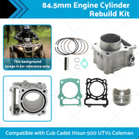 {{ 84. 5mm Engine Cylinder Rebuild Kit Suitable for Cub Cadet UTVs Coleman Hisun 500 }} - Buy Car Parts Online at {{ Kaka Auto Parts }}.