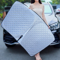 {{ 6 Layer WindScreen Sun Shade Suitable for Tesla Model Y 2020-2024 UV Protection }} - Buy Car Parts Online at {{ Kaka Auto Parts }}.