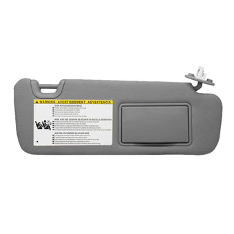 compare product Right Driver Side Sun Visor With Vanity Light Suitable For Toyota Kluger 2014-2019 Gray