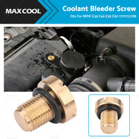 {{ Vent Screw Brass Radiator Coolant Bleed Screw ForBMW E36 E46 E39 E90 17111712788 }} - Buy Car Parts Online at {{ Kaka Auto Parts }}.