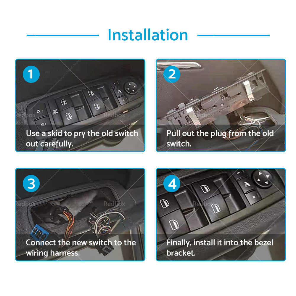 {{ 935802S000 Window Switch Front Rear Passenger Suitable for Hyundai Tucson Ix35 }} - Buy Car Parts Online at {{ Kaka Auto Parts }}.
