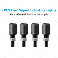{{ 4x Motorcycle Indicators Turn Signal Blinkers Amber Mini LED Light Universal AU }} - Buy Car Parts Online at {{ Kaka Auto Parts }}.