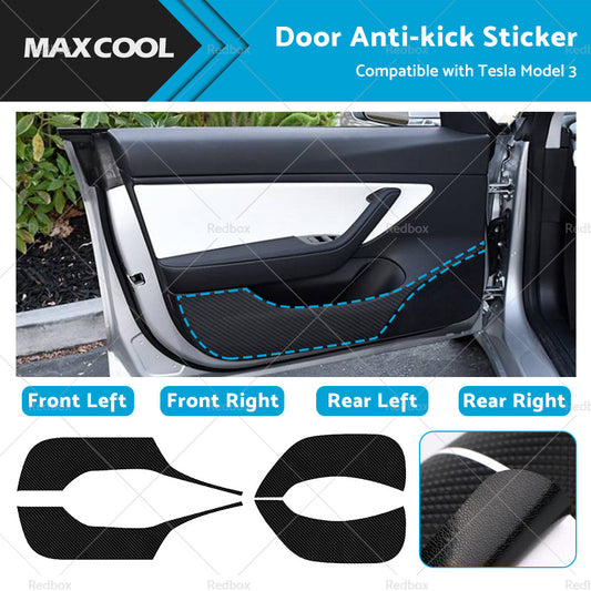 {{ Suitable for Tesla Model3 Accessories Car Door Anti-kick Sticker Cover Protector }} - Buy Car Parts Online at {{ Kaka Auto Parts }}.