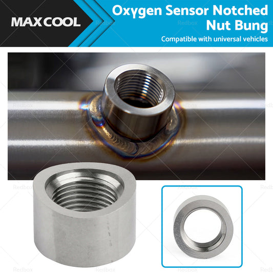 {{ 1PCS O2 Oxygen Sensor Curve Notched Nut Bung 304 Stainless Steel M18 X 1. 5 }} - Buy Car Parts Online at {{ Kaka Auto Parts }}.