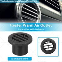 {{ 60mm,Diesel Heater Ducting Warm Air Vent Directional Outlet or Suitable For Webasto }} - Buy Car Parts Online at {{ Kaka Auto Parts }}.