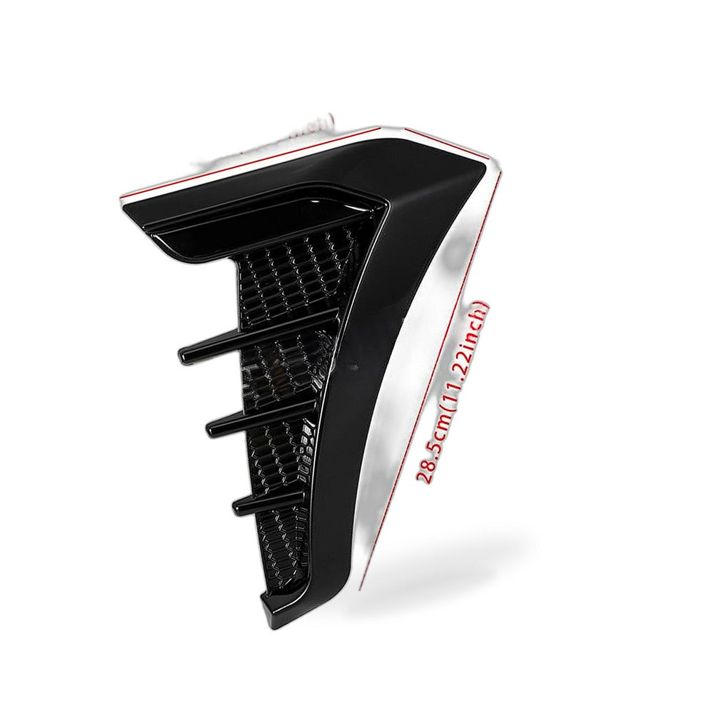 Door Fender Side Wing Suitable for Toyota Corolla Levin 2019-2021 Gloss Black - BD2