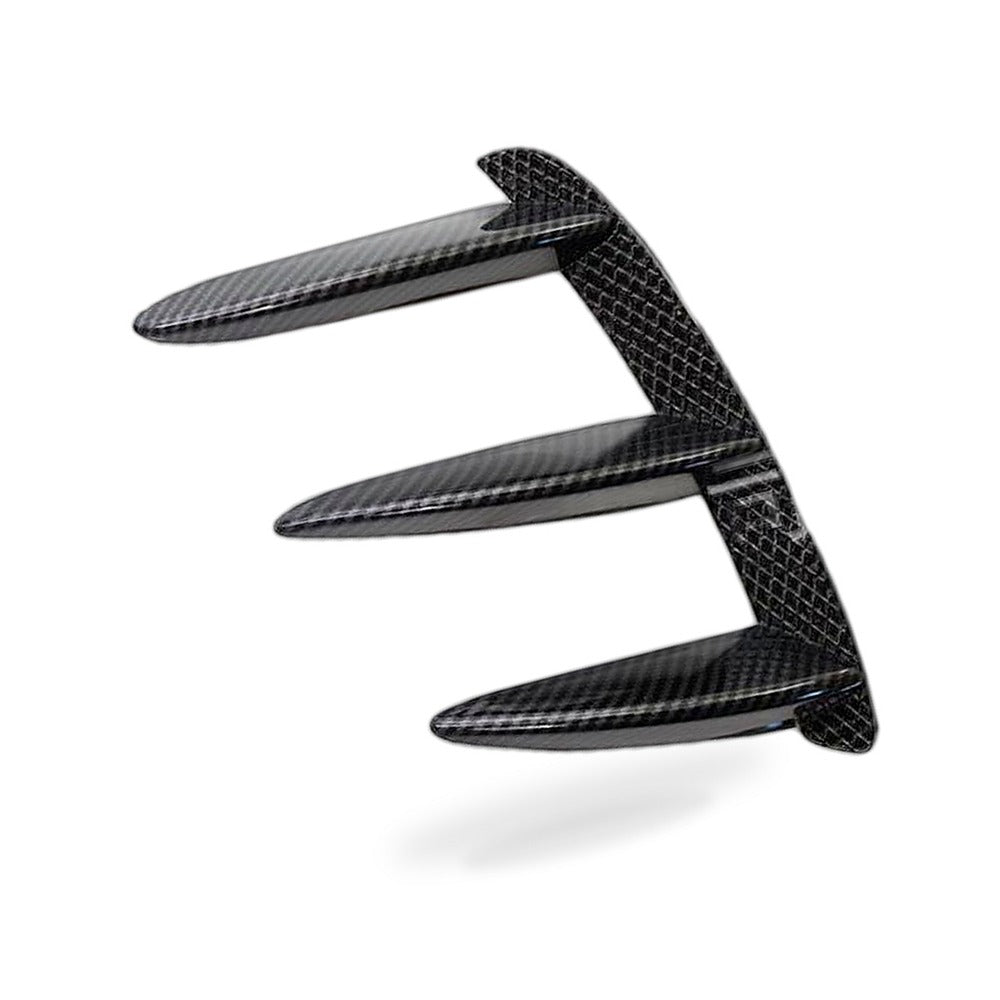 Rear Bumper Vent Trim Suitable for Mercedes W176 A200 A250 A45 Fiber Texture - BD2