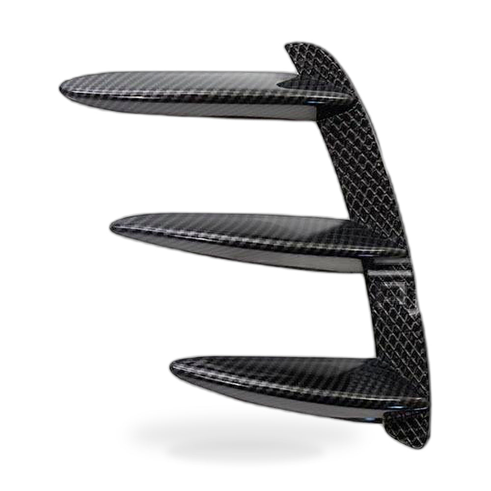 Rear Bumper Vent Trim Suitable for Mercedes W176 A200 A250 A45 Fiber Texture - ZT2