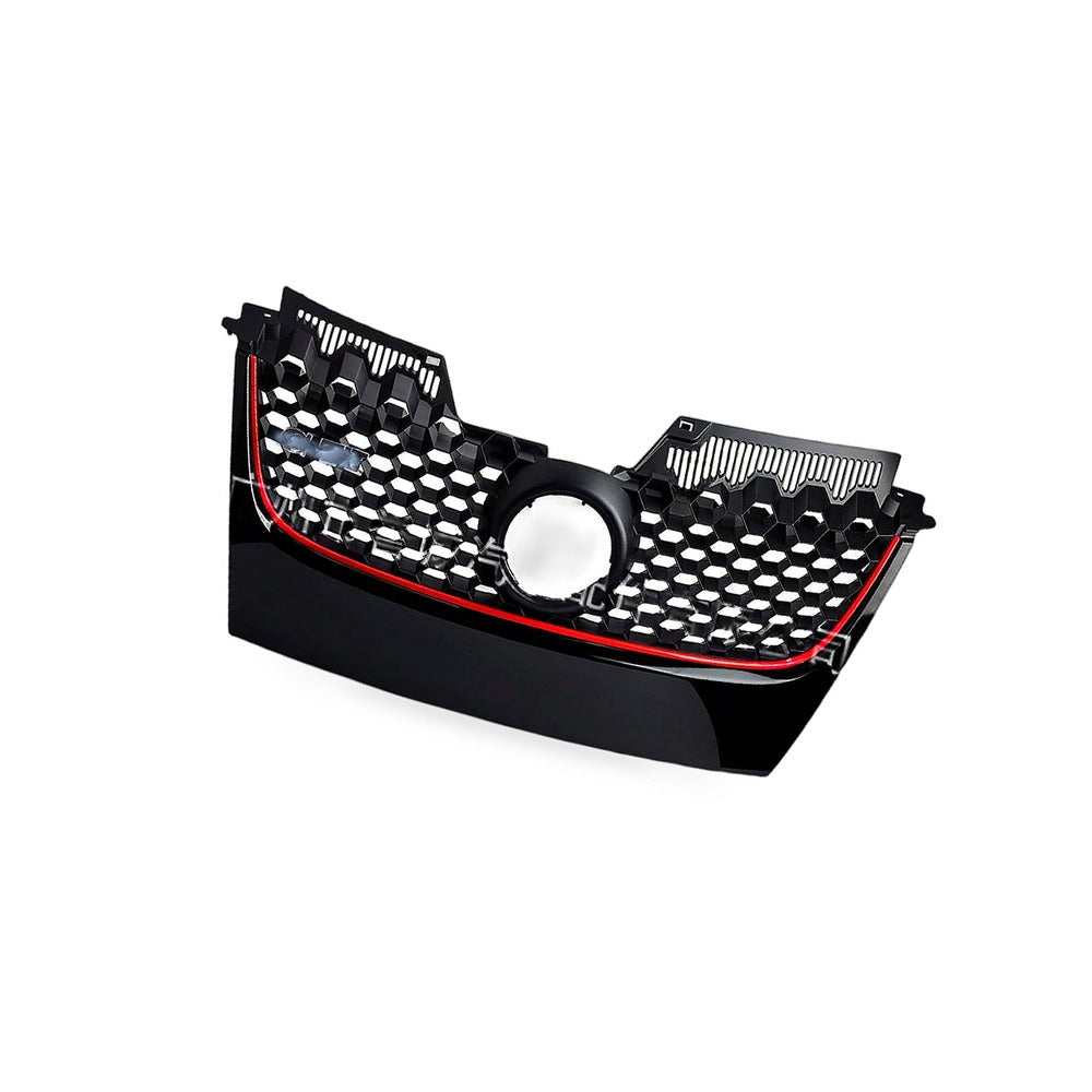 Front Grille Suitable for VW Golf 5 GTI Jetta GLI 06-09 Modified Red Chrome - BD3