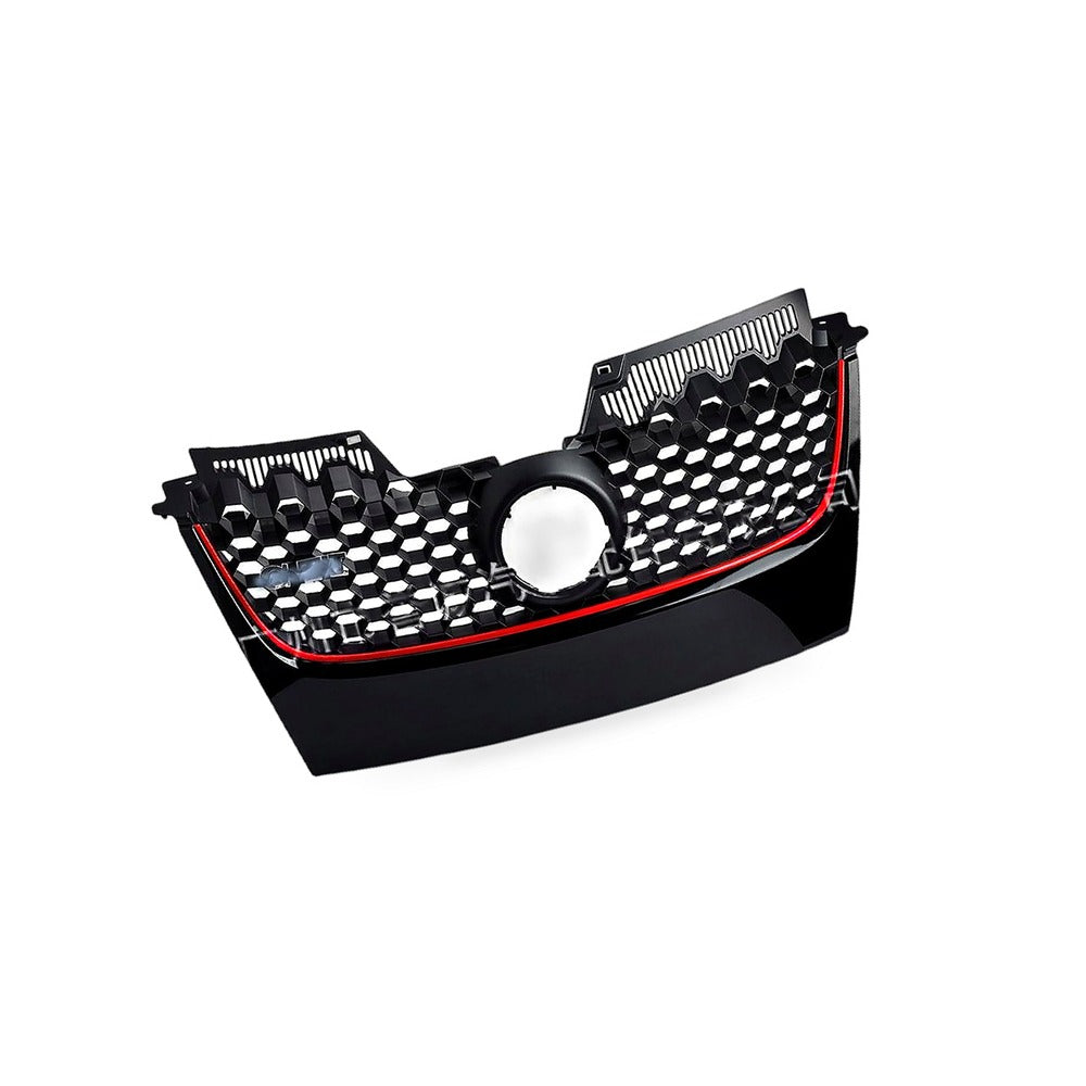 Front Grille Suitable for VW Golf 5 GTI Jetta GLI 06-09 Modified Red Chrome - BD4