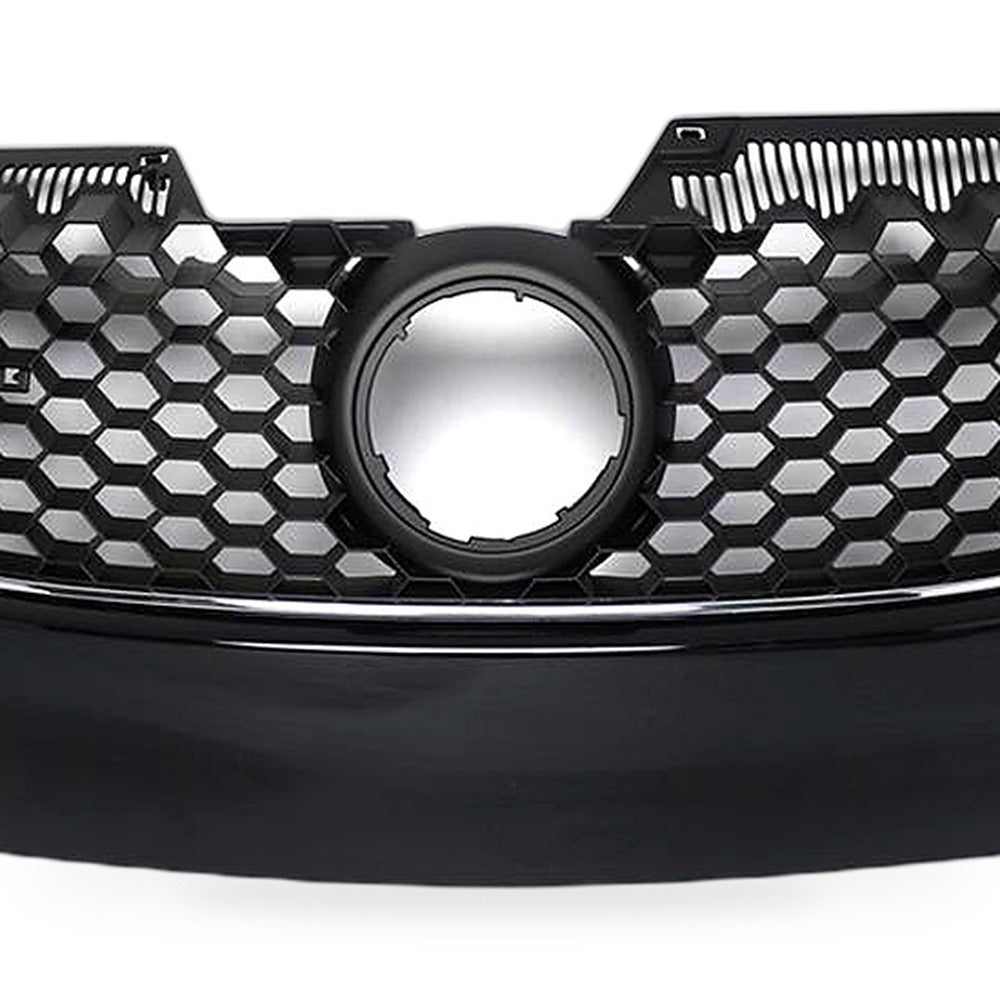 Front Grille Suitable for VW Golf 5 GTI Jetta GLI 06-09 Modified Red Chrome - XQ1