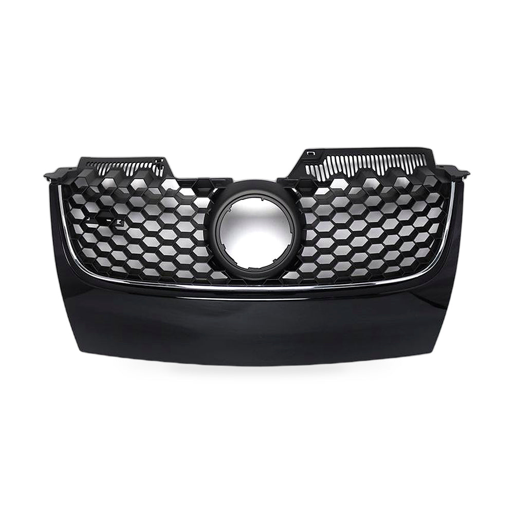 Front Grille Suitable for VW Golf 5 GTI Jetta GLI 06-09 Modified Red Chrome - ZT2