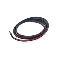 Fender Flare Trim Suitable for Toyota Land Cruiser 2007-2015 Black Rubber - BD2