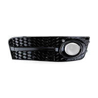 Fog Light Grille Suitable for Audi A4L B8 S4 2009-2012 Front Bumper Honeycomb - ZT2
