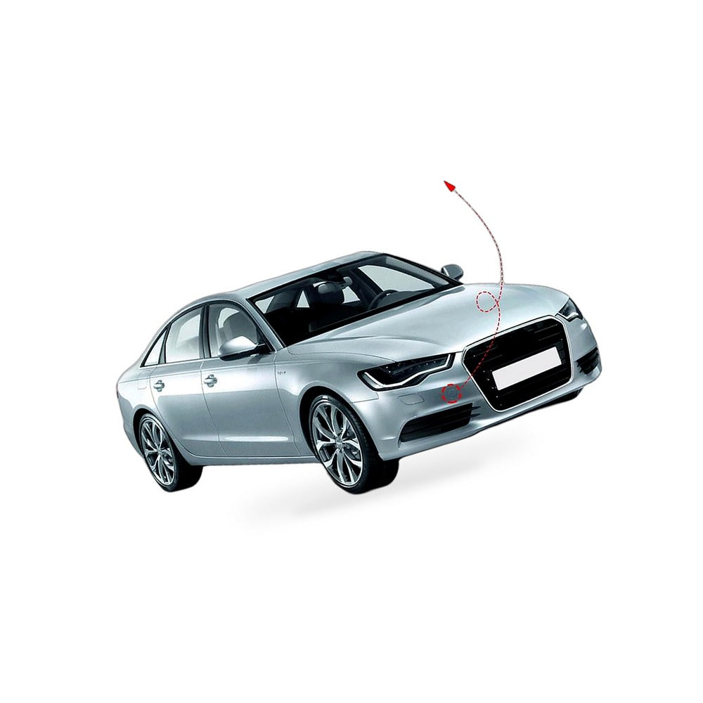 Front Bumper Tow Hook Cover Suitable for Audi A6 S6 Avant 2011-2014 4G0807241 - BD2