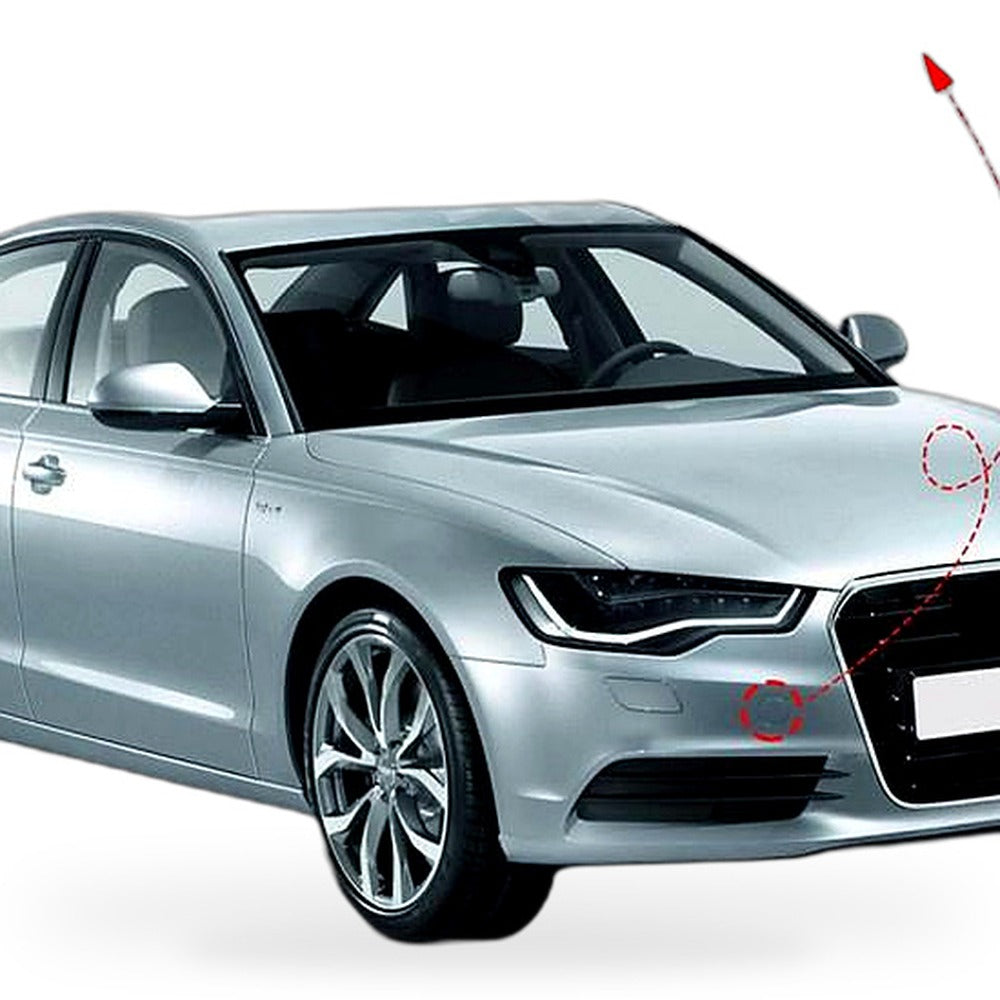 Front Bumper Tow Hook Cover Suitable for Audi A6 S6 Avant 2011-2014 4G0807241 - XQ1