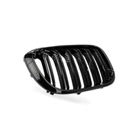 Front Grille Suitable for BMW X3 X4 G01 G02 2018-2021 Single Line Matte Black - BD1