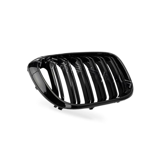Front Grille Suitable for BMW X3 X4 G01 G02 2018-2021 Single Line Matte Black
