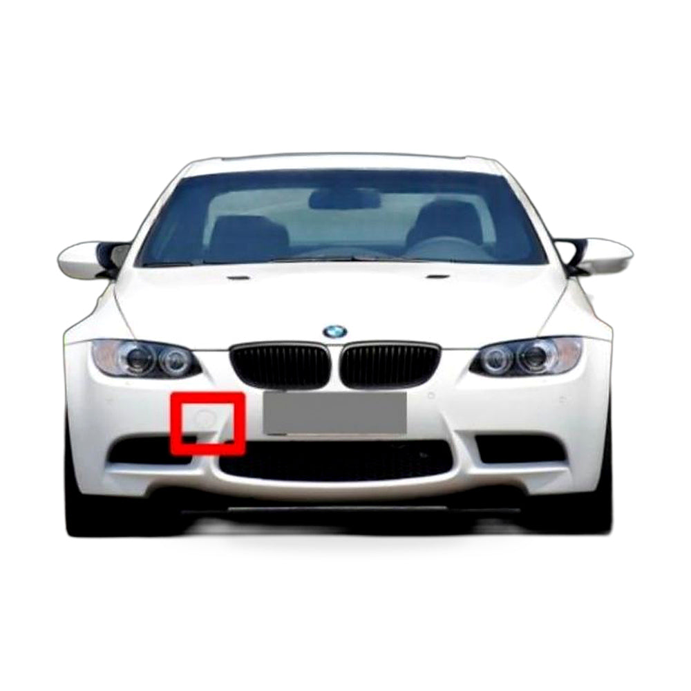Front Bumper Tow Hook Cover Suitable for BMW M3 2008-2013 51118043981 - ZT2