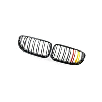 Dual Line Tri-Color Front Grille Suitable for BMW 3 Series E92 E93 2010-2014 - BD1