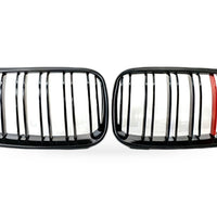 Dual Line Tri-Color Front Grille Suitable for BMW 3 Series E92 E93 2010-2014 - XQ1