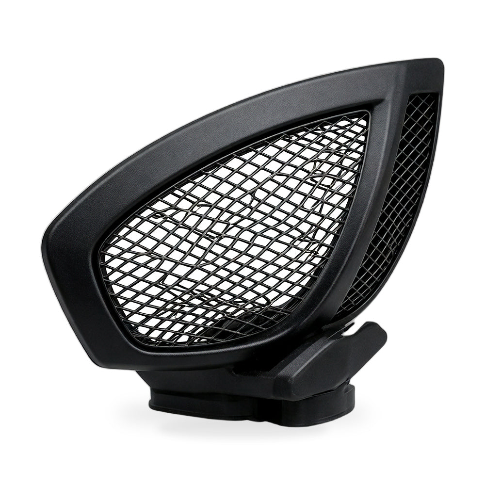 Gloss Black Double Line Grille Red Yellow Mesh Suitable for BMW E39 99-04 - ZT3