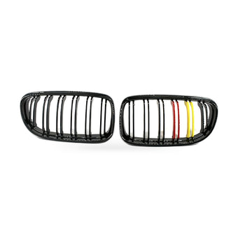 compare product Gloss Black Red Yellow Center Grille Suitable for BMW 3 Series E90 E91 09-12