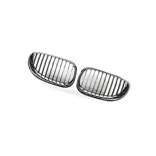 Semi-Chrome Plated Front Grille Suitable for BMW 5 Series E60 E61 2004-2009