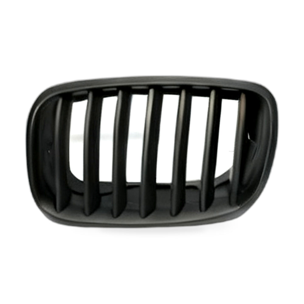 Matte Black Single Line Front Bumper Grille Suitable for BMW X5 E70 2007-2013 - ZT2