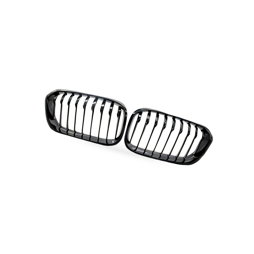 Gloss Black Grille Single Line Grille Suitable for BMW 1 Series F20 2015-2017 - BD1