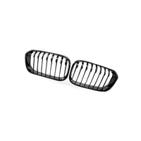 Gloss Black Grille Single Line Grille Suitable for BMW 1 Series F20 2015-2017 - BD1