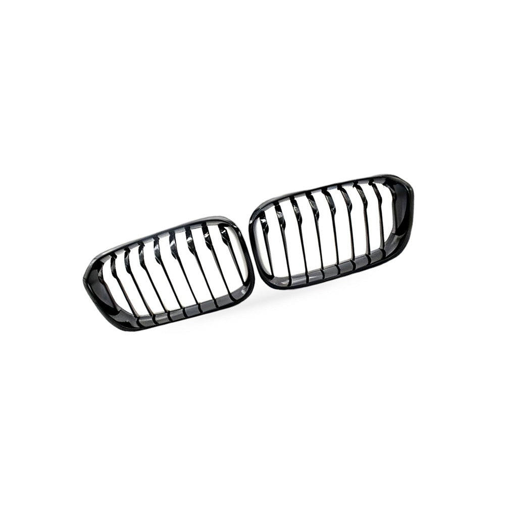 Gloss Black Grille Single Line Grille Suitable for BMW 1 Series F20 2015-2017 - BD2