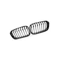 Gloss Black Grille Single Line Grille Suitable for BMW 1 Series F20 2015-2017 - BD2