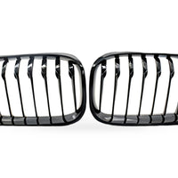 Gloss Black Grille Single Line Grille Suitable for BMW 1 Series F20 2015-2017 - XQ1