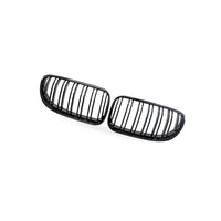 Gloss Black Dual Line Grille Suitable for BMW 3 Series Coupe E92 E93 2010-2014 - BD1