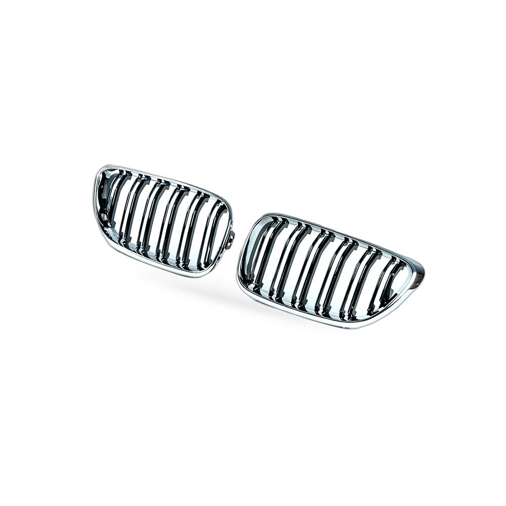 Grille Suitable for BMW 2 Series F22 F23 2014-2018 Chrome Frame Gloss Black - BD1