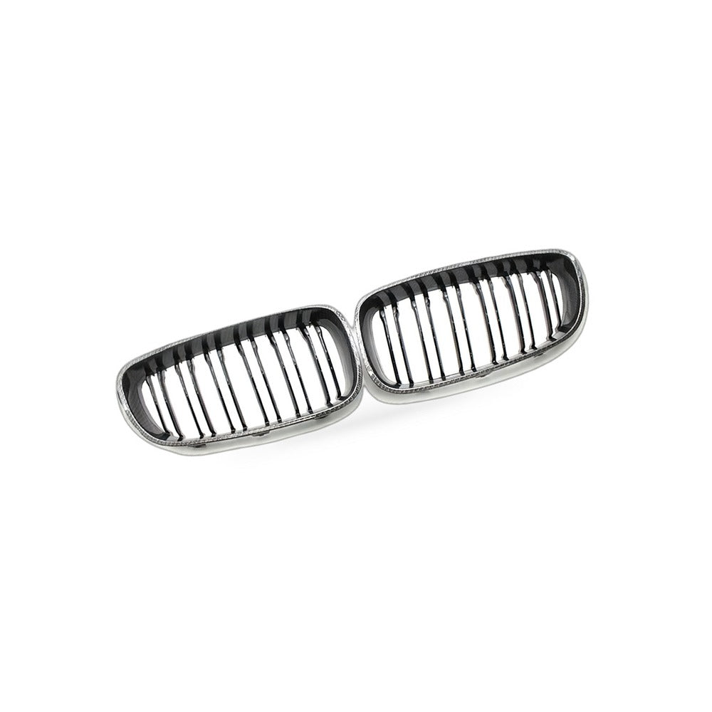 Carbon Gloss Black Dual Line Front Grille Suitable for BMW 3 GT F34 2014-2017 - BD2