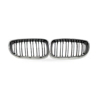 Carbon Gloss Black Dual Line Front Grille Suitable for BMW 3 GT F34 2014-2017 - ZT2