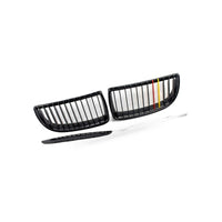 Gloss Black Red Yellow Front Grille Suitable for BMW 3 Series E90 E91 2006-2008 - BD2