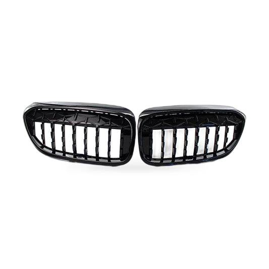 Meteor Semi-Plated Grille Suitable for BMW 5 Series G30 G38 2017-2019 - ZT2