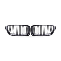 Half Carbon Gloss Black Dual Line Grille Suitable for BMW 3 Series F30 F35 13-19 - ZT2