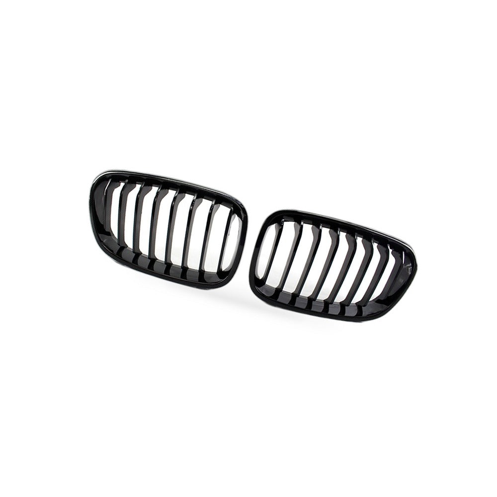 8-Column Gloss Black Front Grille Suitable for BMW 1 Series F20 F21 2011-2014 - BD1