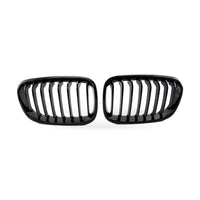 8-Column Gloss Black Front Grille Suitable for BMW 1 Series F20 F21 2011-2014 - ZT2